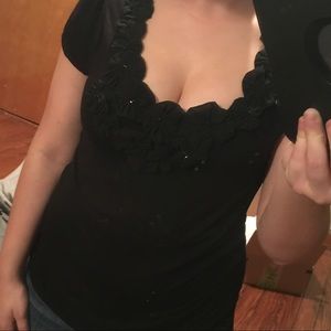 Dressy top dress barn